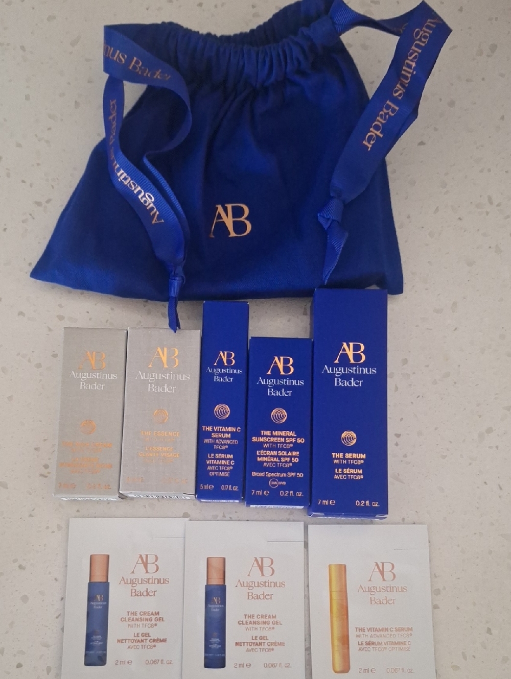 Augustinus Bader Skincare Set With Pouch